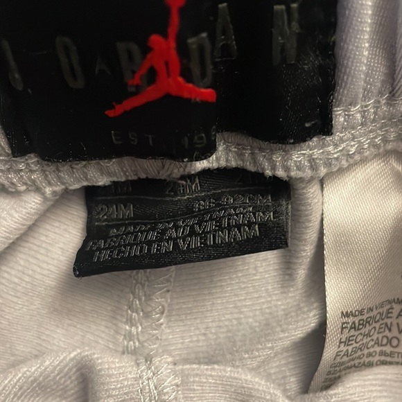 Jordan sweatpants size 24M - Picture 3 of 4